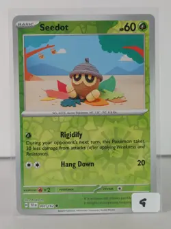 Seedot - Temporal Forces - 003/162 - Pokemon TCG - Reverse Holo - Common - Image 2