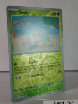 Seedot - Temporal Forces - 003/162 - Pokemon TCG - Reverse Holo - Common - Image 4