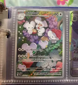 Pokemon TCG Maushold 226/193 SV02 Paldea Evolved Illustration Rare Holo - Image 1