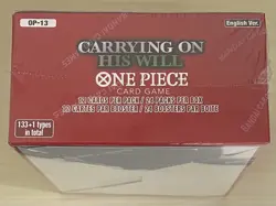 One Piece Carrying On His Will OP-13 Booster Box Factory Sealed English - Image 3
