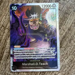 Marshall D.Teach OP09-093 SR Foil Emperors in the New World One Piece CCG - Image 3