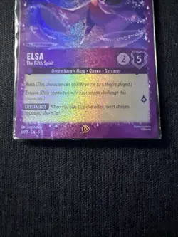 Elsa The Fifth Spirit 6/P3 Foil - Lorcana Card - Sealed Promo Card - Image 3