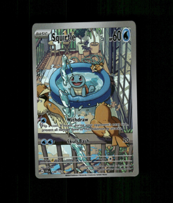 Custom HOLO Squirtle Card READ DESCRIPTION BELOW - Image 1
