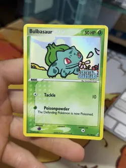 Bulbasaur 45/100 EX Crystal Guardians 2006 Reverse Holo Pokemon Card - Image 3