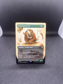 Badgermole Cub (Borderless) Avatar: The Last Airbender Regular NM MTG - Image 1