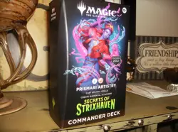 Magic the Gathering- Secrets of Strixhaven - Prismari Artistry Commander Deck - Image 1