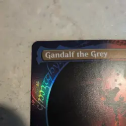 MTG Gandalf the Grey (Showcase) Universes Beyond: the Lord of the Rings: Foil - Image 2