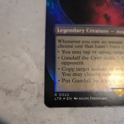 MTG Gandalf the Grey (Showcase) Universes Beyond: the Lord of the Rings: Foil - Image 4
