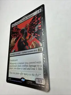 Black Widow, Deadly Hunter Commander: Marvel Super Heroes Foil - Image 3
