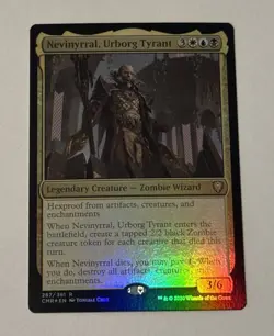 MTG Nevinyrral, Urborg Tyrant - Commander Legends FOIL NM - Image 1