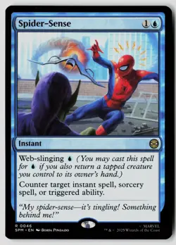 Spider-Sense 46 Rare Marvel's Spider-Man Magic: The Gathering Near Mint - Image 1