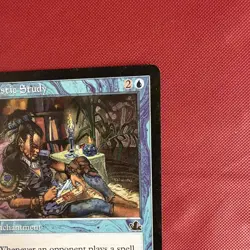Wizards of the Coast MTG Rhystic Study Prophecy 45/143 Blue Enchantment #2 - Image 2