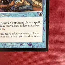 Wizards of the Coast MTG Rhystic Study Prophecy 45/143 Blue Enchantment #2 - Image 3