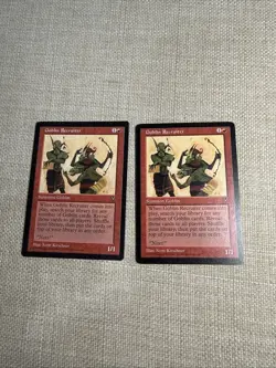 Magic The Gathering - Goblin Recruiter- Visions Read! - Image 1