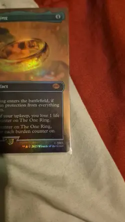 MTG Magic the Gathering FOIL The One Ring Borderless 451 - Image 3