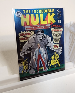 MTG Marvel Super Heroes Bruce Banner / The Incredible Hulk Foil # 390 NM - Image 1