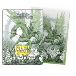 Pack of 100 Dragon Shield Gaial Dual Matte Art Standard Sized Card Sleeves 25th - Image 1