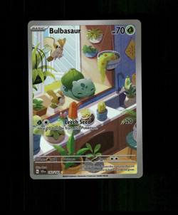 Custom HOLO BULBASAUR Card READ DESCRIPTION BELOW - Image 1