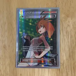 Pokemon Brigette 161/162 XY Breakthrough Full Art Holo Ultra Rare English - Image 1
