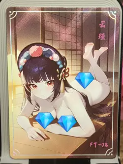 Yun Jin Under The Nightgown Card Goddess Story Anime Waifu FT FT-03 - Image 1