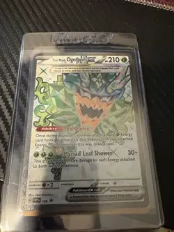 2023 Pokemon SVP en Black Star Promo Teal Mask Ogerpon Ex SVP 166 Full Art Holo - Image 1