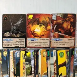 Spellfire Master the Magic 225 Card Lot - Including 5 Chase Cards 1st - 4th Ed. - Image 2