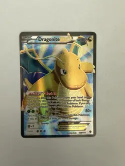 The Pokemon Company Dragonite EX Full Art Holo Ultra Rare 108/111 180 HP Eng - Image 1