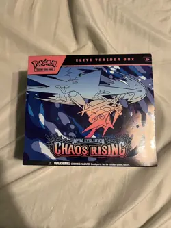Pokemon TCG Mega Evolution Chaos Rising Elite Trainer Box ETB Sealed Brand New - Image 1