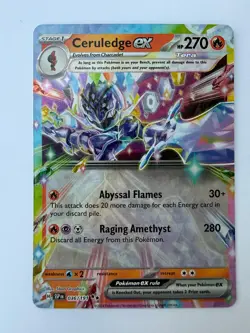 Ceruledge ex 036/191 Double Rare Surging Sparks Pokemon Near Mint - Image 1