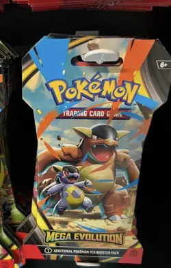 NEW Sealed Pokemon TCG Mega Evolution Sleeved Pack Random Art On Front X13 - Image 1