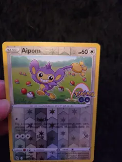 Aipom 056/078 Pokemon GO Reverse Holo - Image 1