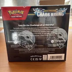 Pokemon TCG: Mega Evolution-Chaos Rising Booster Display Box (36 Packs) NEW SEAL - Image 3