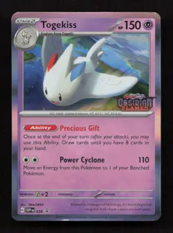 Togekiss (Prerelease) 038 Holo Promo Scarlet & Violet Promo Pokemon NM B39-4 - Image 1
