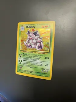 Pokemon Base Set Nidoking Holo 11/102 LP WOTC 1999 Vintage Rare - Image 3