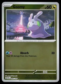 Goomy Common Reverse Holo Chaos Rising ME04 066/086 Pokemon NM 2026 - Image 1