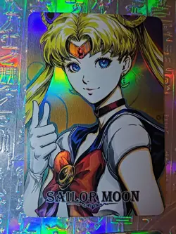 Card Goddess Anime Sailor Moon Mercury Mars Jupiter Venus Sexy Holo Oil - Image 1