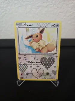 Eevee RC14/RC25 Holo Legendary Treasures: Radiant Collection Pokemon Holo NM - Image 1