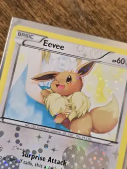 Eevee RC14/RC25 Holo Legendary Treasures: Radiant Collection Pokemon Holo NM - Image 3