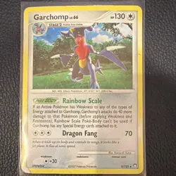 Nintendo Garchomp Holo Rare 9/123 Mysterious Treasures ENG 2007 130 HP - Image 1