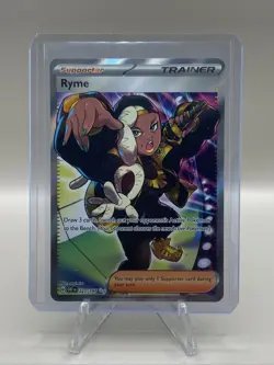 Pokemon TCG Obsidian Flames - Ryme Trainer - Ultra Rare Full Art Holo 221/197 - Image 1