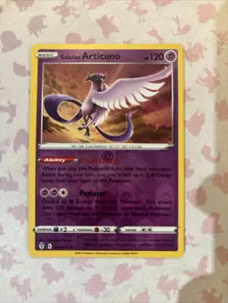 🚀Galarian Articuno 063/203 Reverse Holo Evolving Skies Pokemon Card Mint - Image 1