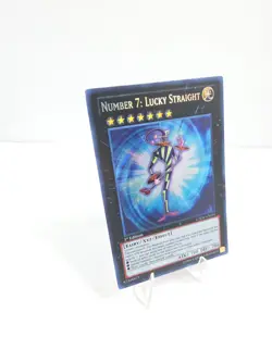 Yu-Gi-Oh! TCG 1st Edition Number 7: Lucky Straight - GAOV-EN091 Secret Rare NM - Image 3