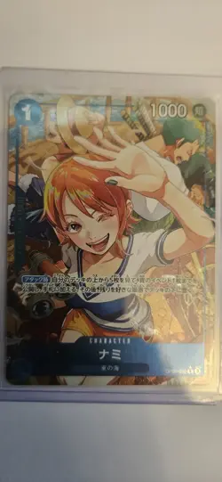 Nami R OP09-050 [PAR PROMO] Parallel Lets Get Started Campaign One Piece Japan - Image 2