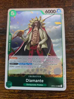 Diamante OP04-028 R Foil Rare Kingdoms Of Intrigue One Piece Card Game - Image 1