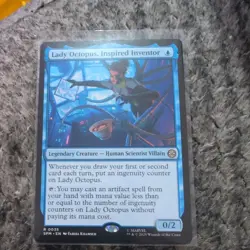 Lady Octopus Inspired Inventor - MtG Spider-Man - NM - Image 1