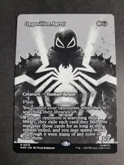 Opposition Agent (Borderless) Mythic MTG Spider-Man Eternal - Image 1