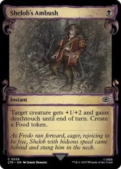 Shelob's Ambush (Showcase Scrolls) - Near Mint MTG - Image 1