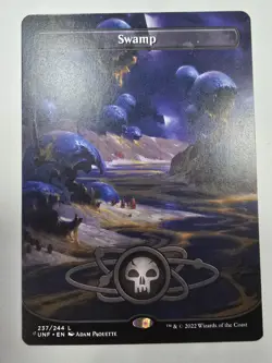 Swamp (237) (Borderless) Unfinity Regular Magic The Gathering Mtg - Image 1