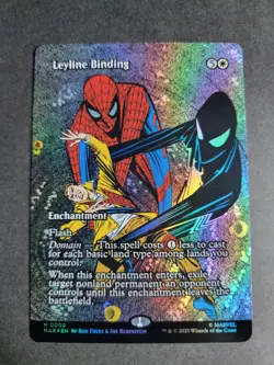 Leyline Binding (Borderless Foil) Mythic MTG Spider-Man Eternal - Image 1