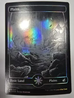 Plains (269) Innistrad: Midnight Hunt Foil Magic The Gathering Mtg - Image 1